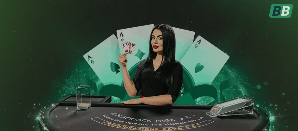 Bahisbey Giriş ile Canlı Krupiye ile Blackjack Oynama